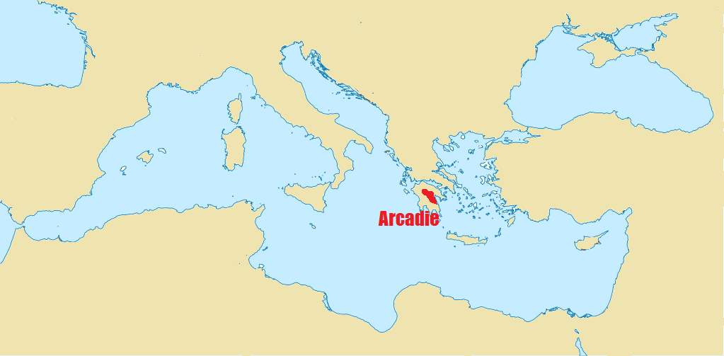 les pieces de monnaie grecques de l'Arcadie
