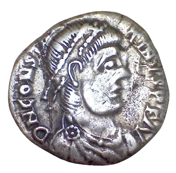 Pièces de Monnaie Romaine de l'empereur Constantin II