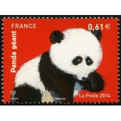 Timbre France Yvert No 4843 Panda Géant