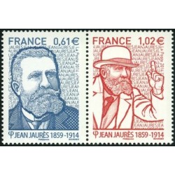 Timbres France Yvert No 4869-4870 Jean Jaures