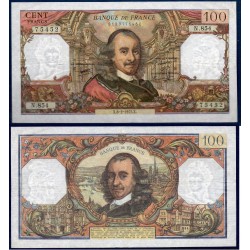 100 Francs Corneille TTB+ 6.2.1975 Billet de la banque de France