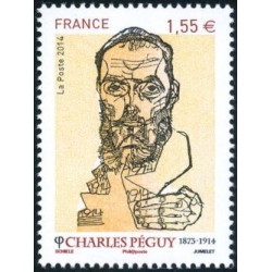 Timbre France Yvert No 4898 Charles Péguy