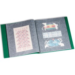 Album pour 24 Feuilles entières surdimensionnées maxi. 340x370 mm 