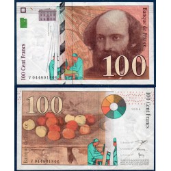 100 Francs cézanne TTB 1998 Billet de la banque de France