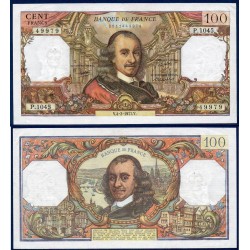 100 Francs Corneille TTB+ 4.2.1977 Billet de la banque de France