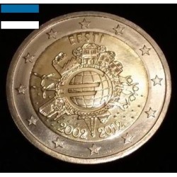 2 euros commémorative Estonie 2012 DEK pièces de monnaie €