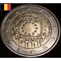 2 euros commémorative Belgique 2015 Drapeau pièce de monnaie €