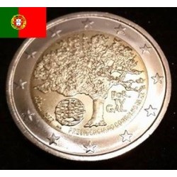 Pièce de 2 euros commémorative Portugal 2007 Présidence portugaise de l'Union européenne