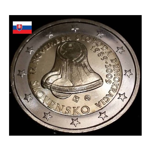 Piece De 2 Euros Rare Slovensko 2009