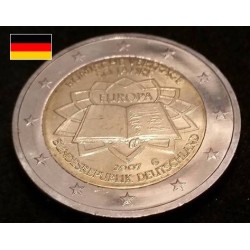 2 euros commémorative Allemagne 2007 Traité de Rome emission commune