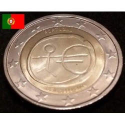 2 euros commémorative Portugal 2009 EMU piece de monnaie €