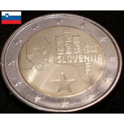 2 euros commémorative Slovénie 2011 Franc Rozman piece de monnaie €