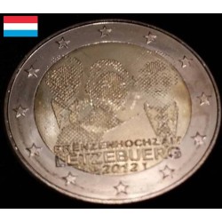2 euros commémorative Luxembourg 2012 Mariage Princier pièce de monnaie €