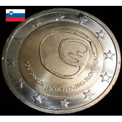 2 euros commémorative Slovénie 2013 grotte de Postojna piece de monnaie €