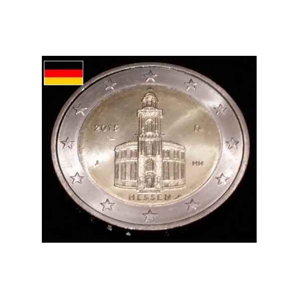 Pièce De 2 Euros Hessen 2015 Valeur