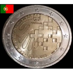2€ commémorative Portugal 2015 Croix rouge 150 ans