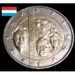 2 euros commémorative Luxembourg 2015 125 ans de la dynastie de Nassau-Weilbourg piece de monnaie €