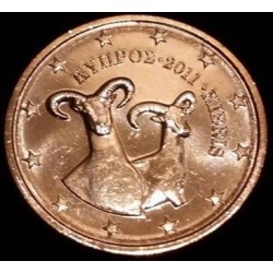 Pièce de 1 centime d'Euro Chypre