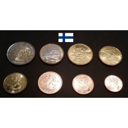 Série d'Euro de Finlande piece de monnaie