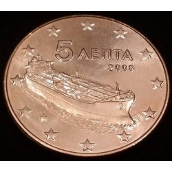 Pièce de 5 centimes d'Euro Grèce