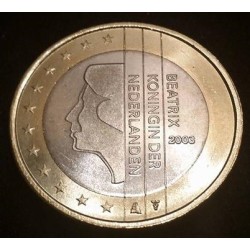 Pièce 1 Euro Pays-Bas