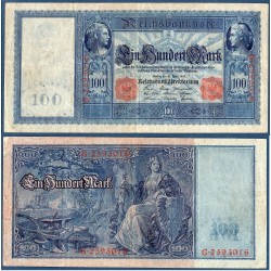 Allemagne Pick N°42, Billet de banque de 100 Mark 1910