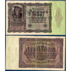 Allemagne Pick N°80, Billet de banque de 50000 Mark 1922