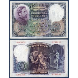Espagne Pick N°82, Billet de banque de 50 pesetas 1931