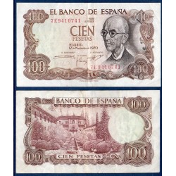 Espagne Pick N°152, Billet de banque de 100 pesetas 152