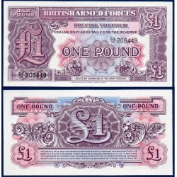 G.B. Armée Pick N°22, Billet de banque de 1 Pound 1948