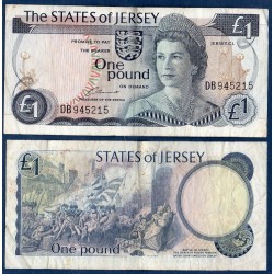 Jersey Pick N°11, Billet de banque de 1 livre 1976-1988