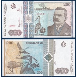 Roumanie Pick N°100, Billet de banque de 200 leï 1992