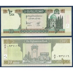 Afghanistan Pick N°67, Billet de 10 afghanis 2002-2004