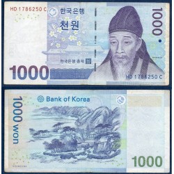 Corée du Sud Pick N°54, Billet de banque de 1000 Won 2007