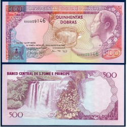 Sao Tomé et Principe Pick N°63, Billet de banque de 500 Dobras 1993