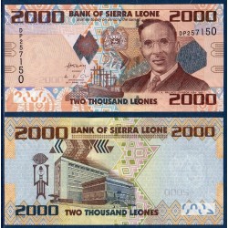 Sierra Leone Pick N°31, Billet de banque de 2000 leones 2010