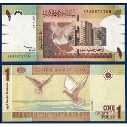 Soudan Pick N°64, Billet de banque de 1 Pound 2006