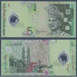 Malaisie Pick N°47, Billet de banque de 5 ringgit 2004