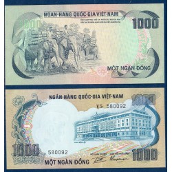 Viet-Nam Sud Pick N°34, Billet de banque de 1000 dong 1972