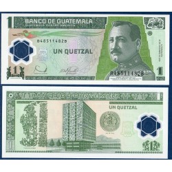 Guatemala Pick N°109, Billet de 1 Quetzal 2006