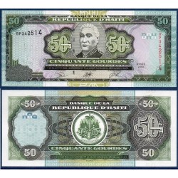 Haïti Pick N°267, Billet de banque de 50 Gourdes 2000-2003