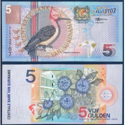 Suriname Pick N°146, Billet de banque de 5 Gulden 2000