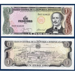 Republique Dominicaine Pick N°126, Billet de 1 Peso oro 1987