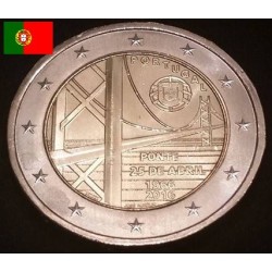 2 euros commémorative Portugal 2016 pont du 25 avril