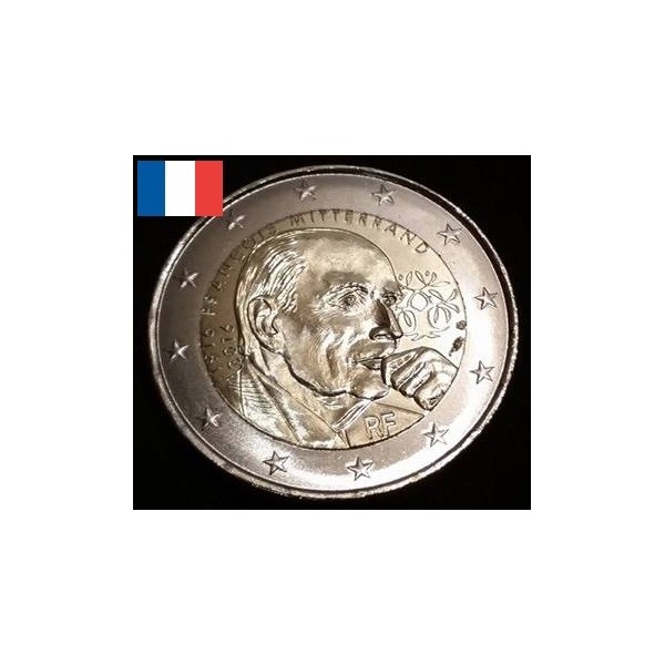 Valeur Pièce 2 Euros François Mitterrand 2016