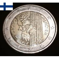 2 euros commémorative Finlande 2016 Georg Henrik von wright piece de monnaie €