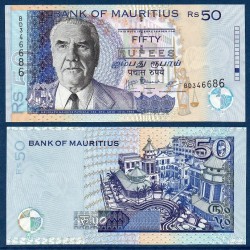 Maurice Pick N°50, Billet de banque de 50 Rupees 1998