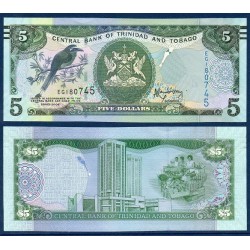 Trinité et Tobago Pick N°47, Billet de banque de 5 Dollars 2006