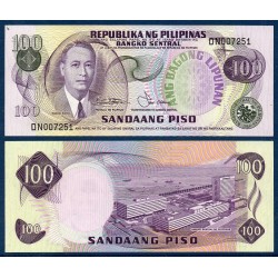Philippines Pick N°164, Billet de banque de 100 Piso 1978