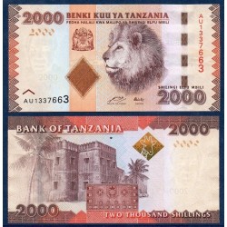 Tanzanie Pick N°42a, Billet de banque de 2000 shillings 2010